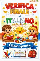 anteprima - Esercizi - VERIFICA FINALE di ITALIANO - CLASSE QUARTA - Pagina di copertina