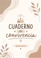 Vista previa - Hojas de trabajo - Cuaderno Convivencia - Portada