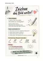 Vorschau - Arbeitsblätter - Zeichne das Bild weiter - 40 kreative Bildimpulse - Seite 3