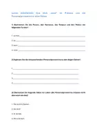 Vorschau - Arbeitsblätter - Latein Arbeitsblatt-Personalpronomina+esse - Deckblatt