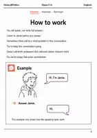 Vorschau - Arbeitsblätter - Interaction strategies Basisscreening Klasse 5–6 - Seite 1