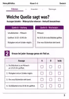 Vorschau - Arbeitsblätter - 15 Basisscreenings Klasse 5–6 Schulstart - Seite 3
