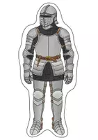 Vorschau - Präsentationen/Tafelbilder - Tafelmaterial Ritter und Ritterrüstung Mittelalter Bildkarten - Seite 2