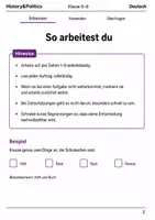 Vorschau - Arbeitsblätter - Basisscreening Deutsch Arbeitsstrategie Klasse 5–6 - Seite 1