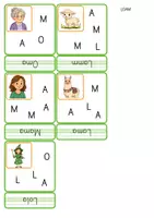 Vorschau - Aufgabenkarten - Schüttelwörter LOAMIST - Einsterns Schwester - Lola Heft 1 - Seite 2