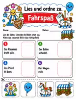 Vorschau - Arbeitsblätter - Oktoberfest – Lies und ordne zu | Lesen & Bild-Satz-Zuordnung für die 1. & 2. Klasse - Seite 3