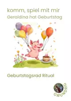 Vorschau - Unterrichtsreihen - Komm, spiel mit mir_Geraldina_Geburtstagsrad Ritual - Deckblatt