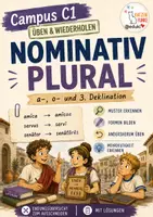Vorschau - Arbeitsblätter - Campus C1 Wdh. – Nominativ Plural - Deckblatt