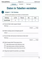 Vorschau - Arbeitsblätter - Daten und Zufall Basisscreening Mathematik Klasse 5–6 - Seite 2