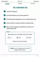 Vorschau - Arbeitsblätter - Mathematik Gesamtcheck A Klasse 5–6 - Seite 1