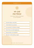 Vorschau - Spiele - Wir sind eine Klasse - Kennenlernen & Klassengemeinschaft Grundschule 3/4 - Seite 1