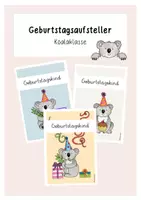 Vorschau - Poster - Geburtstagsaufsteller Koalaklasse - Deckblatt