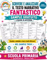 anteprima - Piani di lezione - Il testo narrativo fantastico - sample gratuito - Pagina di copertina