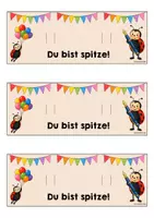Vorschau - Mal- und Bastelvorlagen - Marienkäferklasse - Stiftgeschenk | Geschenk (Klassentier) - Seite 2