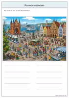 Vorschau - Arbeitsblätter - Rostock Wimmelbild DaZ/DaF Lernheft - Seite 3