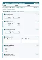Vorschau - Arbeitsblätter - Mathematik Mittelschule Klasse 5 - Hauptreihe + Intensiv - Seite 1