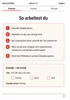 Vorschau - Arbeitsblätter - Englisch Full Check Basisscreening Klasse 5–6 - Seite 1