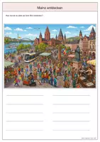 Vorschau - Arbeitsblätter - Mainz Wimmelbild DaZ/DaF Lernheft - Seite 3