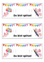 Vorschau - Mal- und Bastelvorlagen - Axolotlklasse - Stiftgeschenk | Geschenk (Klassentier) - Seite 3
