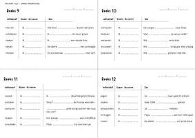 Voorbeeld - Werkwoordenbundel verleden tijd - elke dag oefenen! - Pagina 3