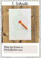 Vorschau - Mal- und Bastelvorlagen - Herbst-Girlande nach Wassily Kandinsky ab Klasse 1 - Seite 3
