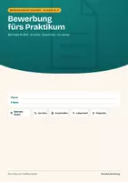 Vorschau - Arbeitsblätter - Bewerbung fürs Praktikum Klasse 8/9 – Anschreiben, Lebenslauf & Gespräch - Seite 1