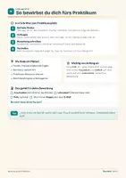 Vorschau - Arbeitsblätter - Bewerbung fürs Praktikum Klasse 8/9 – Anschreiben, Lebenslauf & Gespräch - Seite 2