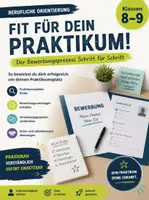 Vorschau - Arbeitsblätter - Bewerbung fürs Praktikum Klasse 8/9 – Anschreiben, Lebenslauf & Gespräch - Deckblatt