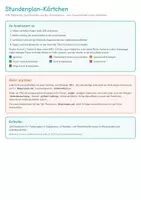 Vorschau - Mal- und Bastelvorlagen - Stundenplan-Kärtchen & Fächerkarten | Grundschule & Gymnasium | 100 Karten für die Tafel - Seite 1
