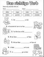Vorschau - Arbeitsblätter - Verben entdecken – Lesen, Zuordnen & Schreiben | Aktionswörter für die 1. & 2. Klasse - Seite 3