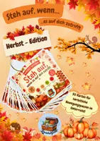 Vorschau - Spiele - Steh auf, wenn- Karten-Herbst Edition, Spiel- und Bewegungskarten für die Herbstzeit (Kl. 1-7) - Deckblatt