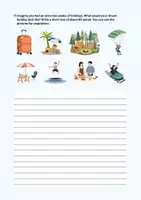 Vorschau - Arbeitsblätter - My Holidays: Worksheet (English) - Seite 2