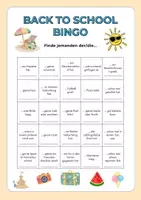 Vorschau - Spiele - Schulstart Back to school Bingo Klassengemeinschaft Klassen 2-6 - Seite 3