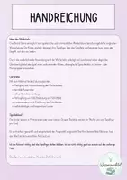 Vorschau - Spiele - At School – Board Game | Wortschatz spielerisch üben - Seite 1