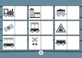 Aperçu - Apprentissages en autonomie - 🚓 Mêmes images couleurs / noir-blanc – Les véhicules - Page 2