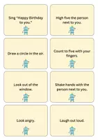 Vorschau - Aufgabenkarten - Simon Says Cards: Game (English) - Seite 3