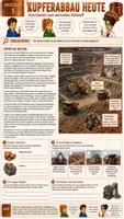 Vorschau - Arbeitsblätter - t♻️ Kupfer: Vom Gestein zum Rohstoff 🟠 | Abbau, Umweltfolgen & Recycling | Komplette Unterrichtseinheit Klasse 7/8 - Deckblatt