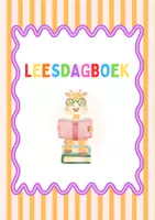 Voorbeeld - Leesdagboek 1e/2e/3e leerjaar - Groep 3/4/5 met stickersysteem 2026-2027 - Pagina 1