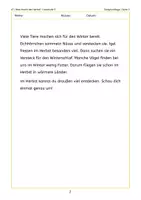 Vorschau - Arbeitsblätter - Was macht der Herbst? | Sachtext 2. Klasse | Leseflüssigkeit: Blitzlesen, Treppensätze, Tandemlesen - Seite 2