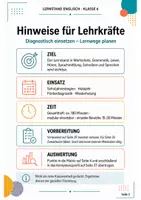 Vorschau - Stationenlernen - Lernstand Englisch | Klasse 6 - Seite 3
