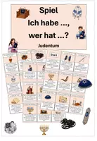 Vorschau - Spiele - Lernspiel Judentum Klasse 5 6 - Deckblatt