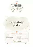 Voorbeeld - Ruimtelijke begrippen: voorzetsels - Voorblad