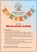 Vorschau - Spiele - More 2_Unit 1-3 - Vocabulary Game Word-chain battle - Seite 1