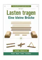 Vorschau - Stundenentwürfe - Technik Klasse 5–6: Upcycling-Werkstatt – Modellbrücke bauen (Teil 3 von 5) - Deckblatt