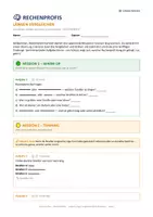 Vorschau - Arbeitsblätter - Längen vergleichen, Mathe, Klasse 1, Die Rechenprofis - Seite 1