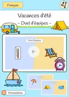 Vorschau - Spiele - Vacances d'été (SOMMERFERIEN) - Deckblatt