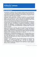 Vorschau - Arbeitsblätter - Politische Teilhabe – Mitbestimmung, Protest & Demonstrationen - Seite 1