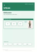 Vorschau - Stundenentwürfe - ENGLIVA SPEAK: Unit 3 · Halloween (MORE! 2, LP 2023) – Sprechen & Interaktion - Deckblatt