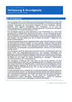 Vorschau - Arbeitsblätter - Grundgesetz und Verfassung – Grundrechte in der Demokratie - Seite 1