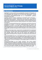 Vorschau - Arbeitsblätter - Was ist Gerechtigkeit? Gerechtigkeitsmodelle | Politik - Seite 1
